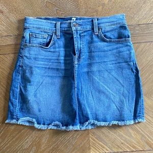 7 For All Mankind Jean Skirt. Size 28